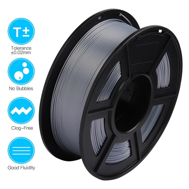 SUNLU Silk PLA Filamento de impresora 3D 1,75 mm Precisión dimensional +/-