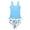 Light Blue, variant on Girls Two Piece Tankini Swimsuit Solid Cutout Strap Side Drawstring Ruched Top Tree Print Bikini Summer Pool Beach Bathing Suit,13-14 Years
