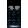 thumbnail image 3 of Smart glasses, auto-chromic lenses, touch control, built-in microphone, high-resolution audio, wireless, rechargeable battery, blue light protection, suitable for offices, outdoors, sports, driving,, 3 of 21