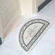 thumbnail image 5 of Alfombra de piso antideslizante Decoración de interiores amigable con Alfombra súper absorbente Secable Aplicaciones amplias Suave para Semicírculo de baño, 5 of 9
