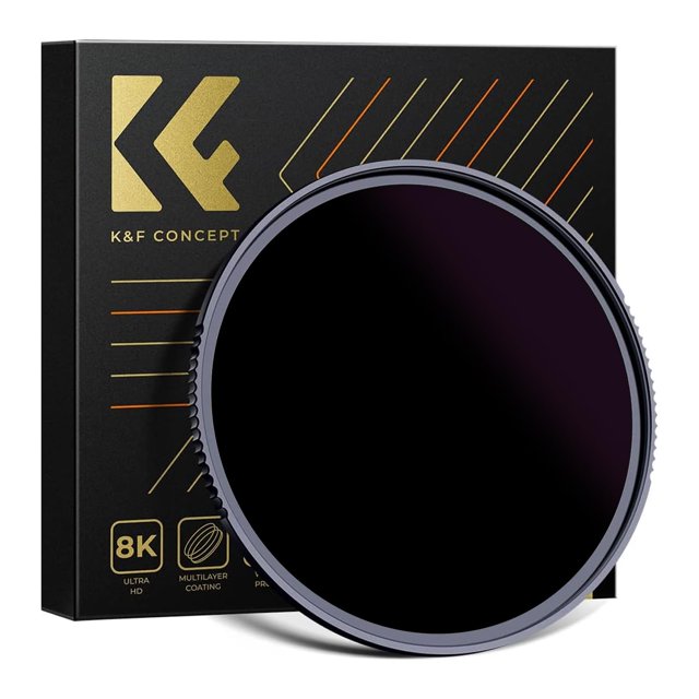 Filtro de lente K&F Concept ND100000 (16,6 paradas) Serie Nano X de 82 mm
