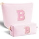 thumbnail image 1 of Set de bolsitas cosméticas Btffitting Initials Design Pink para mujer, 1 of 7