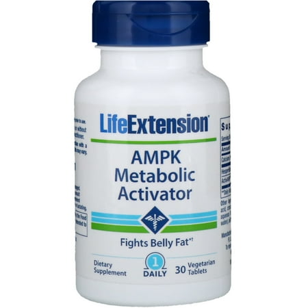 Life Extension Diet - Life Extension AMPK Metabolic Activator 30 Vegetarian Tablets