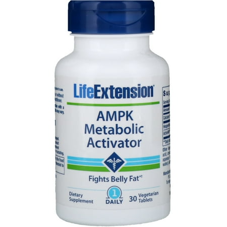 Life Extension  AMPK Metabolic Activator  30 Vegetarian (The Best Ampk Activator)