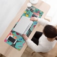 thumbnail image 3 of Long Mouse Pads for Desk,Doberman Dog Pattern with Pioneer Flower Desk Mats on Top Of Desks, Desk Mouse Pad Extra Large with 3mm Non-Slip Base and Stitched Edge for Gaming,Office,Work,Home 31.5"x11.8", 3 of 6