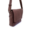 thumbnail image 3 of Castelli portafolio crazy horse cuero laptop 16 acolchado ejecutivo vintage, 3 of 5