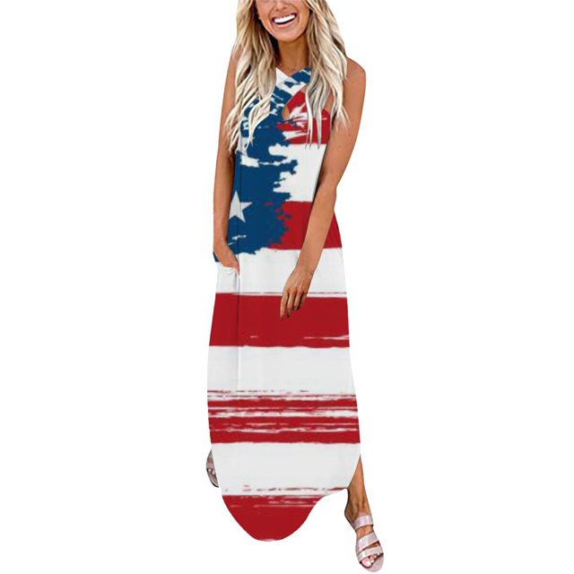 Birdeem Robe Maxi pour Femmes, Vacances à la Plage, Décontractée, Ample, Longue, Manches Courtes, Robes d'Été avec Fente