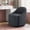 Grey, variant on Linsy Home 360° Swivel Accent Chair with Hidden Storage, Modern Upholstered Barrel Chair for Living Room, Grey