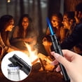 thumbnail image 6 of Windproof Butane Torch Lighter, Long Pen Shaped Refillable Lighter, Safety Lock Design, Portable Flame Igniter for Candle Lighting Outdoor Camping and Daily Household Use, Black, 6 of 8