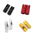 thumbnail image 2 of Sidaley Múltiples colores disponibles Clavijas de pie de aluminio para pedales de motocicleta Pedal de motocicleta Toe Nail silver Type3 NO3, 2 of 6