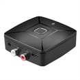 thumbnail image 1 of Receptor de Audio Bluetooth 6.0 de 3,5 mm con Entrada AUX A 2 RAC USB-C, Adaptador de Audio Estéreo Inalámbrico para PC, TV, Coche, Altavoz y Amplificador., 1 of 5