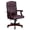 Burgundy, variant on Pemberly Row Contemporary Leather Swivel Office Chair in Burgundy