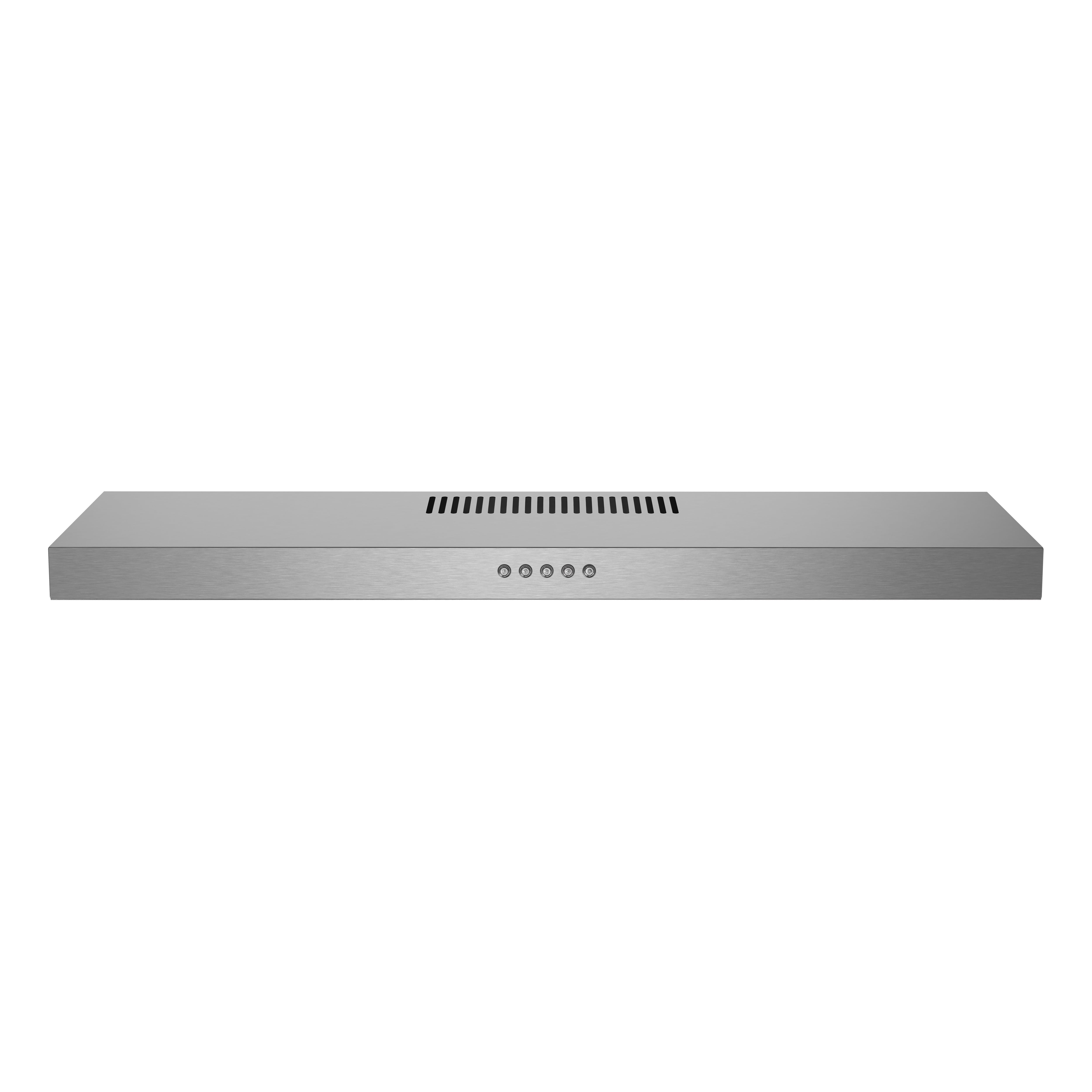 Streamline 30 in. Anapo Ductless Undermount 80 CFM Range Hood in Brushed Stainless Steel with Mesh Filters, Push Button Control, LED Light