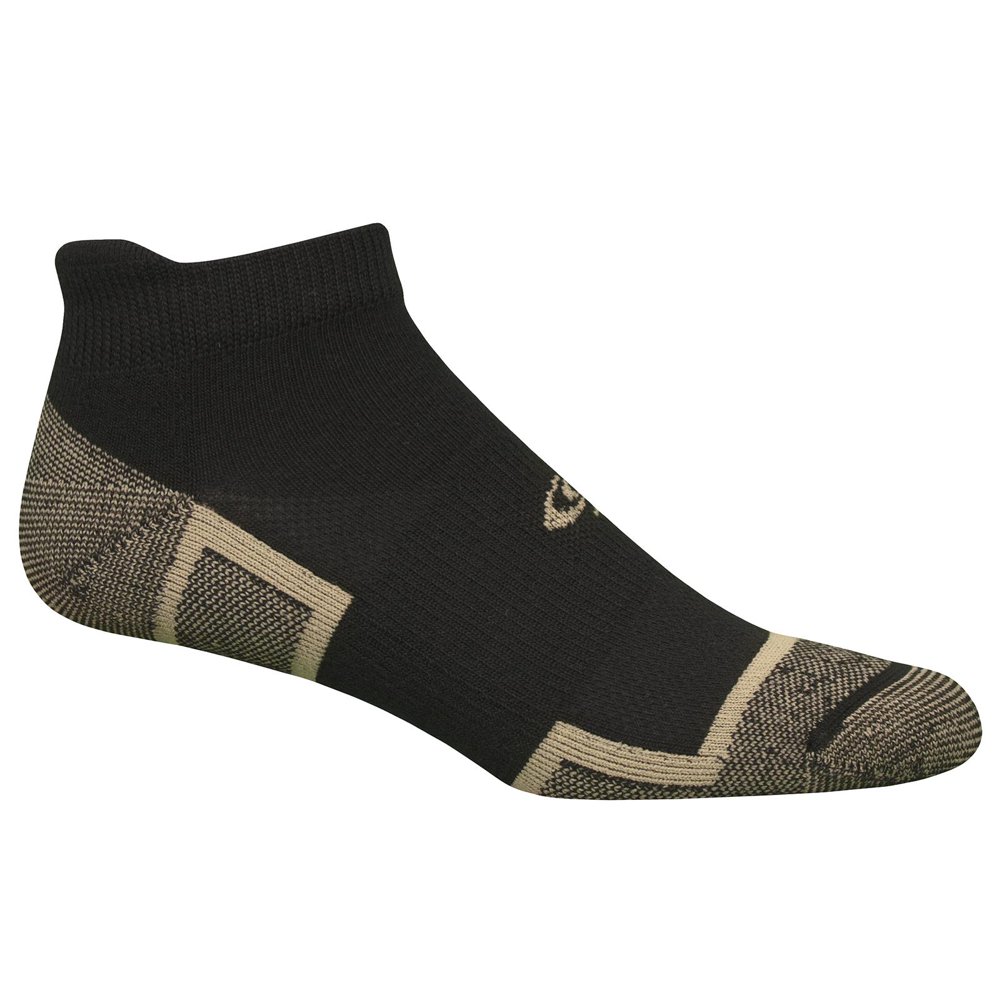 Copper Sole Copper Sole Adult Extreme Athletic 2 Pair Low Cut Sock, X