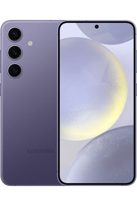 Restored Unlocked Samsung Galaxy S24 S921U Cell Phone 128GB 8GB RAM 4000 mAh Cobalt Violet