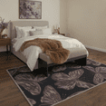 thumbnail image 3 of GENIMO 2'x7' Runner Rug, Machine Washable Non Slip Low Pile Hallway Runner Rug for Kitchen Laundry Room, Contemporary Animal Print, Dusty Brown, 3 of 7