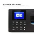 thumbnail image 4 of Intelligent Biometric Fingerprint Time Attendance Machine for Employees in Small Business, HD Screen, USB Drive Data Download, 1000 Fingerprint Capacity 10000 Record Capacity, 4 of 7