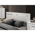 thumbnail image 3 of Contemporary Style White California King Size Bed 1pc Low Profile Platform Bedframe High Gloss LED Bedroom Furniture, 3 of 8