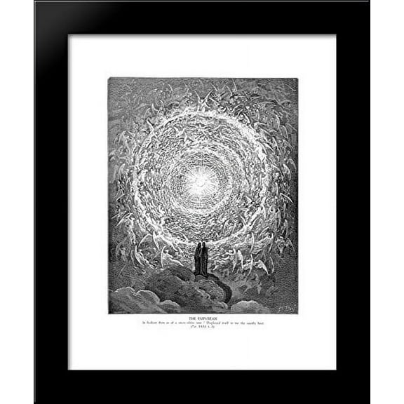 The Empyrean 20x24 Framed Art Print by Gustave Dore
