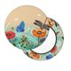 thumbnail image 2 of Disketp Colorful Plants And Insects Funda Redonda para Taburete, Funda de Cojín para Silla de Bar Suave y Elástica-12 inch, 2 of 7