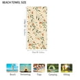 thumbnail image 4 of LYEAA Beach Towels Oversized Microfiber 75x150cm Sandproof Beach Blanket Bath Towel Seaside Sitting Blanket Lightweight Multi-Purpose Towel for Travel Vacation Swimming Pool, 4 of 8