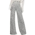 thumbnail image 2 of alice + olivia womens  Mame Pant, 4, Metallic, 2 of 3