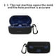 thumbnail image 3 of Funda protectora para auriculares Skullcandy Sesh Universal Accesorios Electrónicos Negro, 3 of 9