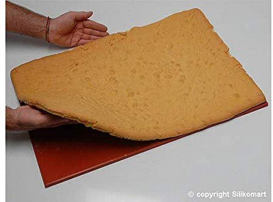 Silikomart TapisRoulade03 Silicone Baking Mat 12.8" x 12.8" x 0.39" High