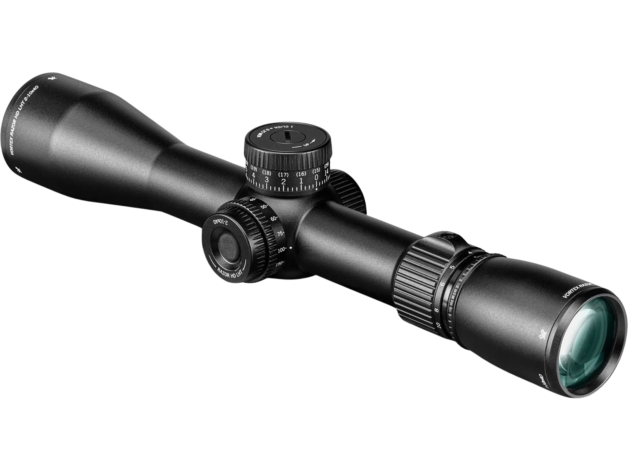 Vortex Optics Razor HD LHT Rifle Scope 30mm Tube 2-10x 40mm Illuminated G4i BDC Reticle Matte Black