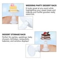thumbnail image 2 of UPGRATOR 2Pack Metal Cupcake Stands Round For Women Hosts Wedding Party Dessert Rack, 2 of 7