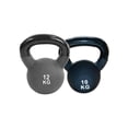 thumbnail image 1 of Kit De Mancuernas Rusas De 10 Y 12 Kg Iron Muscle Gris Oscuro, 1 of 5