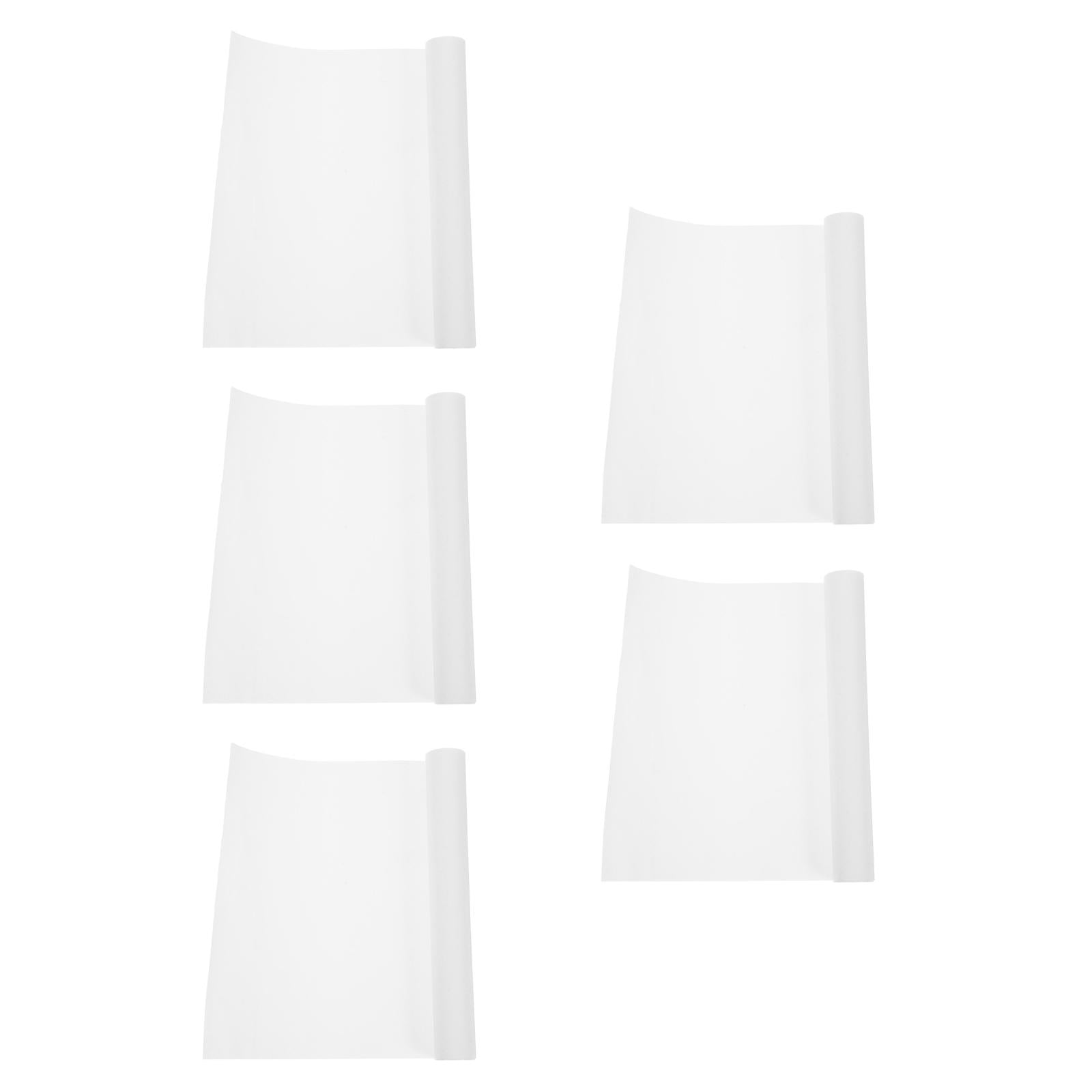 Hemoton 5-Pack Thermal Paper Rolls for Portable A4 Thermal Printers, Quick-Dry Blank Sheets Perfect for Fast, Efficient Printing in Various Settings