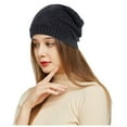 thumbnail image 3 of Herrnalise Outdoor Winter Adult Keep Warm Printing Hats Plush knitted Woolen Hat, 3 of 5