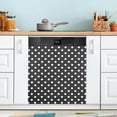 thumbnail image 5 of Coolnut Polka Dot Dishwasher Magnet Cover, Magnetic Refrigerator Panel Decal Wash Machine Front Door Decorative Cover for Home Kitchen Farmhouse Decor, 23"x 26", 5 of 6