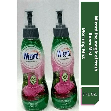 Wizard Air Freshener Spray Room Mist Morning Scent  8 fl oz. (2 Pack )