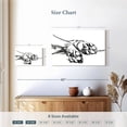 thumbnail image 4 of Elephant Stock Linear Paws I Wall Art - Horizontal Canvas Wall Art - Living Room Wall Decor - Animal Canvas - Black And Gray Decor By Jennifer Paxton Parker - 24" x 16", 4 of 8