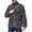 Heather Gray, variant on Men's Fleece Lined Jacket Fuzzy Sherpa Full Zip Thermal Coat Lightweight Outwear for Fall Winter (Black S)