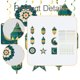 thumbnail image 5 of 48 Adornos Colgantes En Espiral Para Eid Mubarak, Decoración De Ramadán Para El Hogar, El Dormitorio Y El Festival., 5 of 9