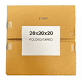 thumbnail image 2 of 20x20x20 (200 lb strength) | SINGLE CARDBOARD BOX, 2 of 4