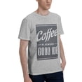 thumbnail image 2 of Bingfone Coffee Is Always A Good Idea Men'S Loose Fit Short-Sleeve Pocket T-Shirt, 2 of 7