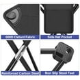 thumbnail image 7 of Large Folding Camping Stool with Side Pockets Heavy Type Oxford Fabric Portable Outdoor Chair for Hiking Fishing Event, 7 of 7