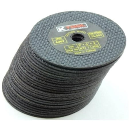 

K Tool International KTI-71301 3 x 0.06 in. Cut-Off Discs - Pack of 25