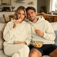 thumbnail image 5 of Pet Pouch Hoodies Unisex with Kangaroo Pocket Oversized Trendy Sweatshirts Outside Kitten Puppy Carrier Holder Sweatshirts Cat Hoodie with Pouch, 5 of 6