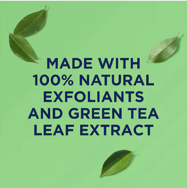 Blackhead Clearing Face Scrub Clears Blackheads & Unclogs Pores Green Tea & Bamboo With Oil-Free Salicylic Acid Acne Medication, Made with 100% Natural Exfoliants 6 oz (3 Pack))