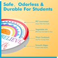 thumbnail image 3 of shiyou-40PCS Bulletin Board Decor, Colorful Inspirational Wall Decorative Sign Positive Word Cards Rainbow Style Waterproof Thick Cardstock Accent Set for Middle High School Classroom Home Teachers S, 3 of 4
