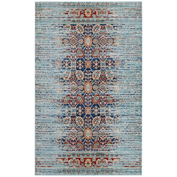 Enyssa Solid 5x8 Shag Area Rug-R-1146A-58