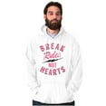 thumbnail image 5 of Break Rules Not Hearts Valentines Day Hoodie Sweatshirt Women Men Brisco Brands S, 5 of 6