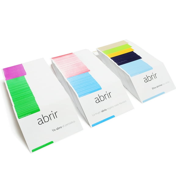 800 Spanish Conjugation Flash Cards - 200 Verbs with Full Examples in Both Spanish and English and 9 Different Tenses