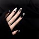 thumbnail image 5 of Uñas postizas para mujer, pegamento artificial en las uñas, uñas postizas abstractas para decoración de manicura de uñas, puntas de uñas artificiales de cubierta completa acrílica para manicura de muj Namotu CZMR-ZC2-7, 5 of 7