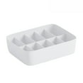 thumbnail image 3 of Stackable White Organizer Bins Clothes Storage Baskets for Household Storage Organization, 3 of 4